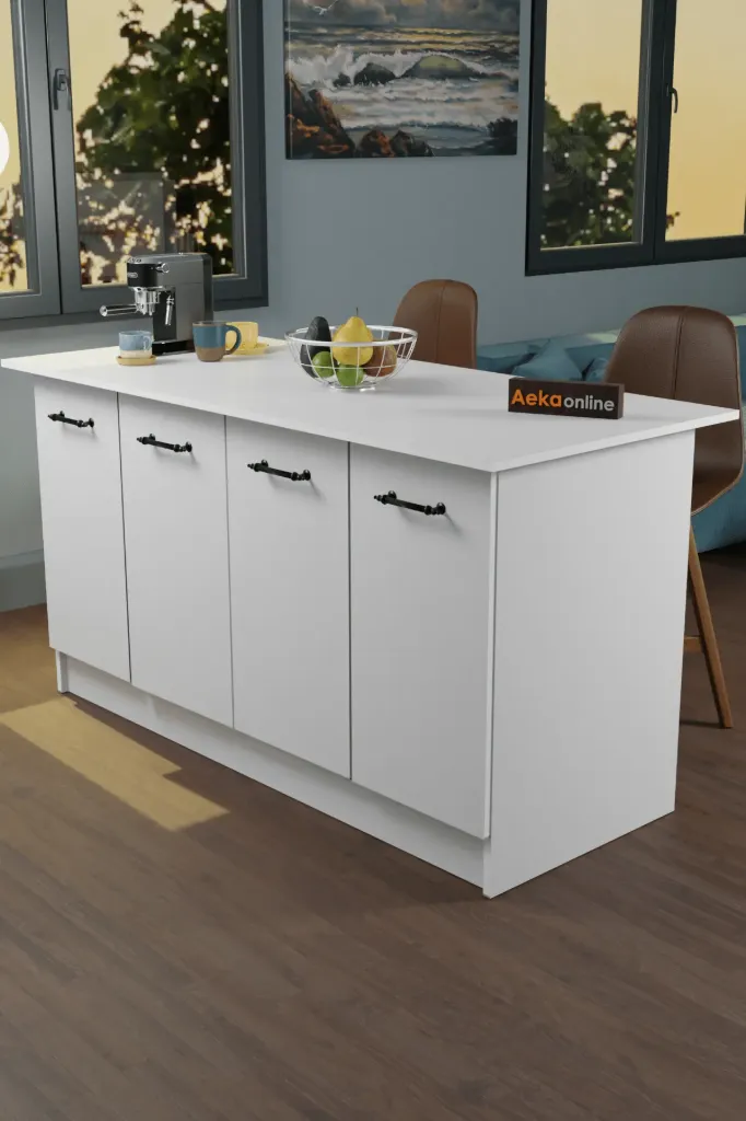 [Z50VER1402040BYBY] 2040-Vera Mutfak Adasi Beyaz