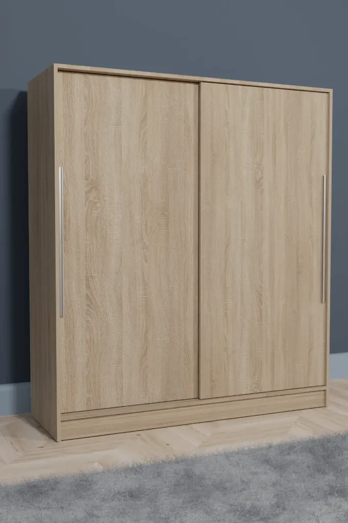 [Z5040026021202] 4001-Zambak Sürgülü Gardrop Sonomo/Sonomo/Sonomo