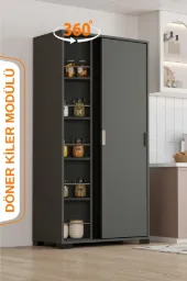 2073-Luna Dönerli̇ Ki̇Ler Dolap Antrasi̇T