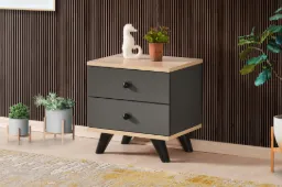 2029-İnci̇ Komodi̇N Antrasit